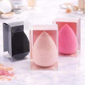 Éponge de maquillage cosmétique promotionnelle sans latex avec logo laser personnalisé - Product Image 1