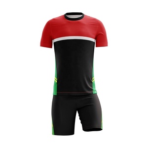 Uniforme de maillot de football imprimé par sublimation, échantillon gratuit, vêtements de sport, uniforme de football - Product Image 3