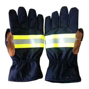 Guantes de Soldadura Resistentes al Fuego, Guantes de Cuero Vacuno para Barbacoa, Repostería, Trabajo de Bombero - Product Image 5