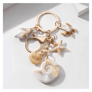 Llavero de Concha Marina Hecho con Material de Concha Real, Diseñado para Uso como Llavero y como Recuerdo de Viaje, Regalo de Vietnam - Product Image 3