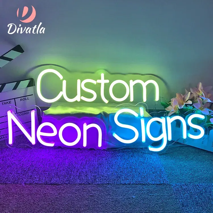 Letrero de neón LED acrílico de alta calidad con modelado de amor personalizado para fiesta, boda, dormitorio