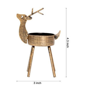 <b>Reindeer</b> Tealight Candle Holders Wholesale Home <b>Decorative</b> Candle Stand for <b>Christmas</b> Table <b>Decorations</b> at Best Price - Product Image 4
