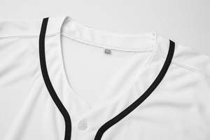 Ensemble d'uniformes de baseball athlétique, maillots conçus pour le jeu en équipe, couleurs personnalisées, anti-UV, ajustement flexible, prêt pour le match, confort - Product Image 3