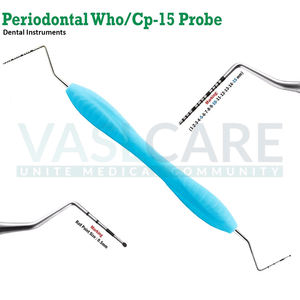 Sonde parodontale dentaire Poignée en silicone Kit de remplissage composite Instruments chirurgicaux par Vaslcare - Product Image 2