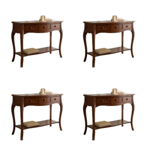 Buffet Buffet avec 3 Tiroirs pour Salon et Salle de Bain Meuble en Bois de Haute Qualité - Product Image 5