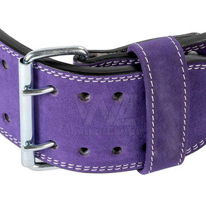 Ceinture de musculation en cuir de vachette 10 mm pour hommes, antidérapante, avec boucle à ardillon unique, durable, pour fitness et powerlifting, prix de gros - Product Image 4