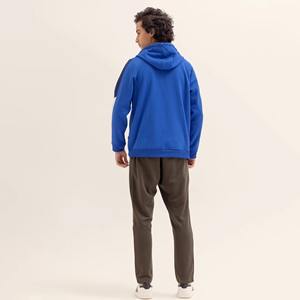 Sudadera con Capucha de Algodón, Estilo Casual, Deportivo, para Gimnasio, Aire Libre, con Bolsillos Delanteros y Capucha Ajustable - Product Image 3