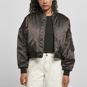 Veste d'hiver de qualité supérieure pour femme, veste universitaire en satin au meilleur design, confortable et respirante, veste en satin pour femme 2026 - Product Image 1