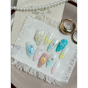 Ongles à presser Lemon Wave : ajoutez une touche de couleur à vos doigts sans effort - Product Image 3