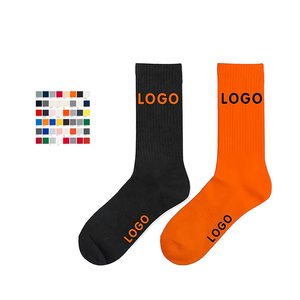 Calcetines deportivos de diseñador personalizados de alta calidad con estampado Digital de algodón para hombres y mujeres - Product Image 5