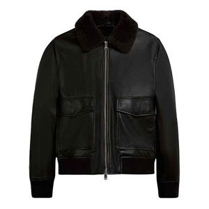 Veste en cuir véritable pour homme de qualité supérieure, élégante et durable, service OEM, respirante, veste en cuir décontractée pour l'hiver - Product Image 1