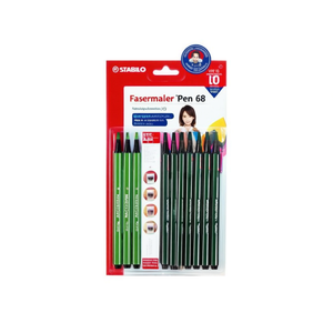 STABILO Fasermaler 'Pen 68' VPE 10, Artículos de Escritura y Corrección de Alta Calidad - Product Image 2