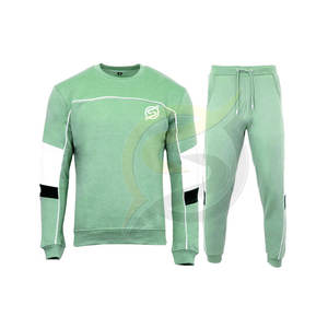 Costume de survêtement unisexe en molleton, 2 pièces, prix d'usine, vente en gros, uniforme de Jogging - Product Image 2