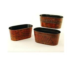 Pure Handmade Copper <b>Planter</b> Set of 3 with Custom Shape and Size with Great Quality <b>Planter</b> Set <b>for</b> Home Decor - Product Image 6