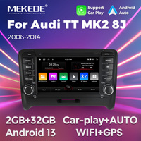 MEKEDE MN-TT-H2 voiture Navigation Headunit voiture écran Android Mp3 lecteur vidéo Radio pour Audi TT MK2 8J 2006-2014