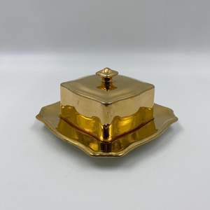 Round Stainless Steel <b>Butter</b> <b>Dish</b> With Heavy Weight And Modern Shine Great For Personal Use And Gifting - Product Image 6