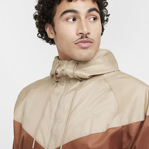 Veste coupe-vent Softshell Track personnalisée de haute qualité pour hommes imperméable à l'eau pluie Polyester Nylon fermeture éclair complète mince pour l'hiver - Product Image 3