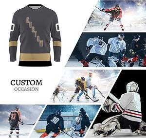 Vente en gros d'uniforme de hockey sur glace unisexe sur mesure uniforme de hockey sur glace respirant à séchage rapide à vendre - Product Image 1