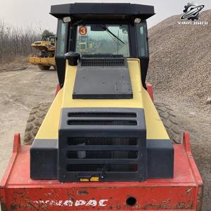 Compacteur vibrant à tambour unique Dynapac CA702 d'occasion, poids de travail 27 tonnes, marque suédoise originale, compacteur de grande taille - Product Image 6