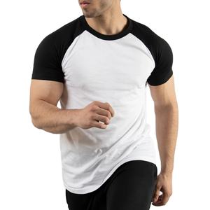 Camisetas Raglán para Hombre, Estilo Urbano, 100% Algodón, Tallas Grandes, Ropa Casual de Verano, de Alta Calidad - Product Image 6