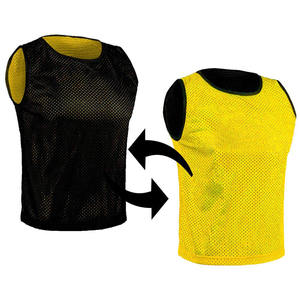 Maillots d'entraînement de football légers sans manches, impression par sublimation, logo frontal, pour entraînement en extérieur - Product Image 1