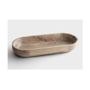 Handmade Wooden Dough Bowl for Kitchen Tabletop <b>Dinnerware</b> Home Kitchen Decoration-Bulk Kitchenware in Modern Style - Product Image 3