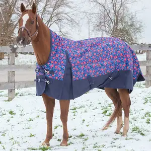 Couverture équitation de 300gm, vêtements de cheval canadien La Fleur