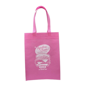 Custom Reusable Non-Woven Spunbond Handle Bag Supermarket Beverages Strong 75 GSM Material Slim Design Heatseal <b>Silk</b> <b>Screen</b> - Product Image 1