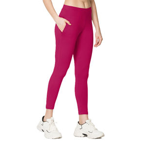 Leggings athlétiques sans couture taille haute pour femmes pantalons de Yoga souples extensibles pour le levage des hanches Logo personnalisé vêtements de sport d'entraînement - Product Image 2