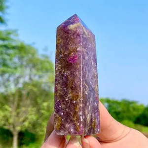 Obelisco de piedra de unicornio natural de 129 g con certificación de calidad AAA+, torre de cristal de cuarzo, decoración curativa, Gem172 - Product Image 2
