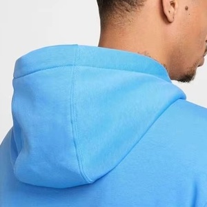 Sudadera con capucha de diseño clásico para hombre Asequible e ideal para uso diario Sudadera con capucha atlética holgada para hombre Color azul cielo - Product Image 4