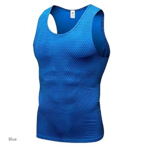 Camiseta personalizada sin mangas para hombre, protección contra sarpullidos, protección UV de compresión, traje de baño de buceo de secado rápido, equipo de gimnasio BJJ Jiu Jitsu MMA Grappling - Product Image 3