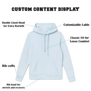 Sudadera con Capucha de Algodón de Invierno para Hombre de Alta Calidad, Logotipo Personalizado, Digital, Gruesa, Holgada, Estilo Urbano, OEM al por Mayor - Product Image 5