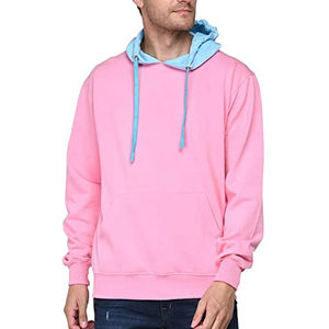 Sweats à capuche personnalisés de haute qualité 100% coton lourd pour hommes Design doublé avec impression personnalisée brodée OEM ODM - Product Image 1