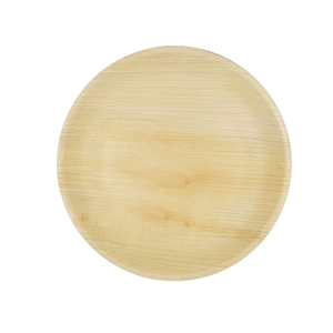 Ensemble d'assiettes à dîner jetables en feuille de palmier biodégradable compostable écologique pour le service des aliments lors des fêtes de mariage - Product Image 1