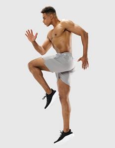 Pantalones cortos de entrenamiento de malla OEM, pantalones cortos ultraligeros para correr para hombre, pantalones cortos de secado rápido para entrenamiento de gimnasia, deportes, bolsillos sólidos transpirables - Product Image 3