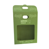 Cadeau de vin réutilisable personnalisé boîte de 3 bouteilles durable et écologique pour une expédition efficace boîte de transport de 3 bouteilles de vin en toile gaufrée