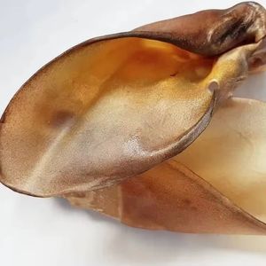 Friandise séchée à l'oreille de buffle pour chiens Collation naturelle riche en protéines - Product Image 1