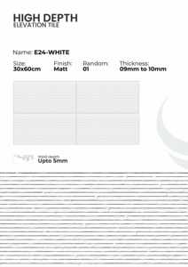 Carreaux muraux extérieurs en porcelaine 300x600mm, façade de qualité supérieure - Product Image 3