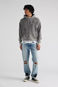 Sweat-shirts thermiques d'hiver 100 % coton de haute qualité à prix abordable pour hommes, taille adulte, design streetwear, impression numérique délavée à l'acide - Product Image 3