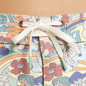 กางเกงว่ายน้ำแฟชั่นสำหรับผู้ชายกางเกงขาสั้นสำหรับว่ายน้ำแบบปรับแต่งได้ - Product Image 5