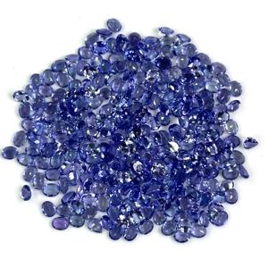 4x5mm High Quality Natural Tanzanite Oval Pear Cut Loose Gemstone for Jewelry Making Loupe Clean Calibrated Tanzanite Stone Bulk - Product Image 1