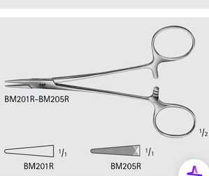 Collier porte-aiguille pince de chirurgie générale pour tenir les aiguilles base essentielle des instruments chirurgicaux - Product Image 2