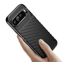 Coques de téléphone de luxe en TPU antichoc anti-traces de doigts couleur unie pour Google Pixel 9 Pro 5G 8 7 6