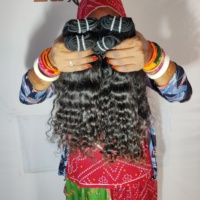 Prix de gros Extensions de cheveux humains Remy 100% vierges, cuticules alignées, cheveux indiens, double trame machine, pour toutes les couleurs