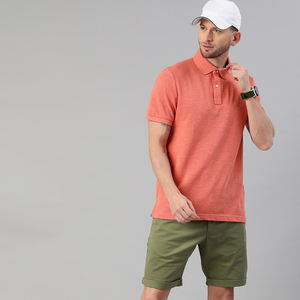 T-shirts polo personnalisés OEM pour hommes, séchage rapide 100% coton à manches courtes de haute qualité, taille plus, respirant, impression en gros - Product Image 5