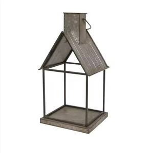 El juego de alta calidad más vendido de 2 Detalles de flores recortadas y carcasa con marco de metal Estas linternas - Product Image 5