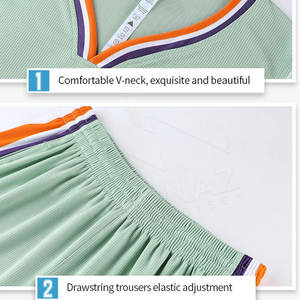 ชุดบาสเก็ตบอลผ้าโพลีเอสเตอร์ชุดกีฬาดีไซน์ใหม่ล่าสุด - Product Image 2