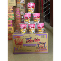 ACCEPT OEM Instant Noodles Cups Shrimp Hot & Sour Flavour - Hao Hao Instant Ramen Noodle 67g Delicious Quick Cooking Viet Nam