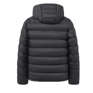 Manteaux matelassés à bulles matelassés pour hommes, vestes d'hiver en duvet pour hommes, avec logo personnalisé - Product Image 2